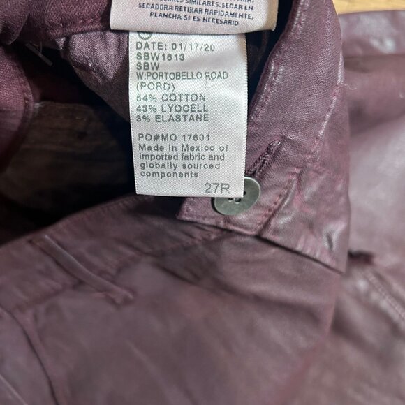 AG Adriano Goldschmied The Caden Tailored Trouser Portobello Road Size 27R NWOT - Picture 3 of 4